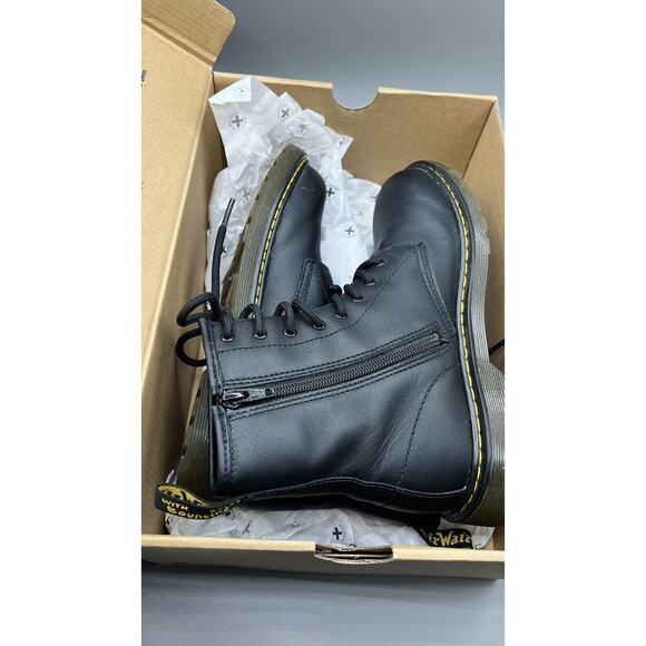 Dr. Martens Kids Black Lace-Up Boots - Picture 10 of 10